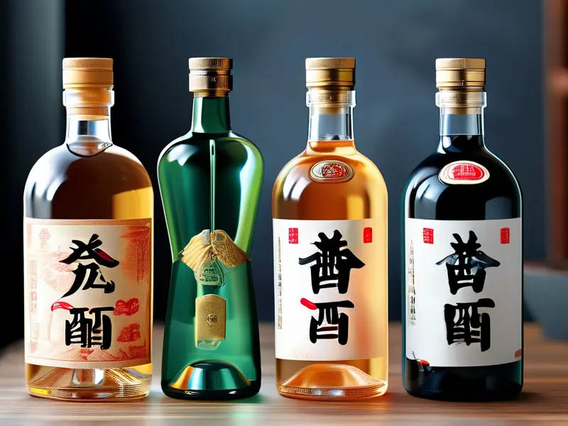 酿造白酒与勾兑白酒特征对比图