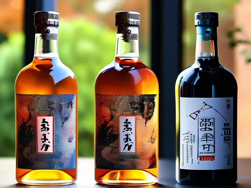 酿造白酒与勾兑白酒对比图