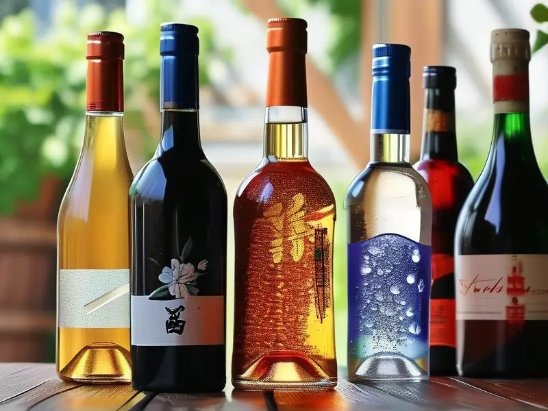 酿造酒和勾兑酒对比鉴别图