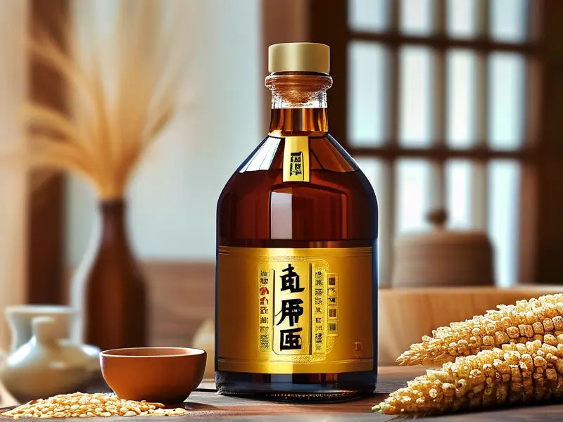 纯粮酿造白酒与勾兑酒的对比图