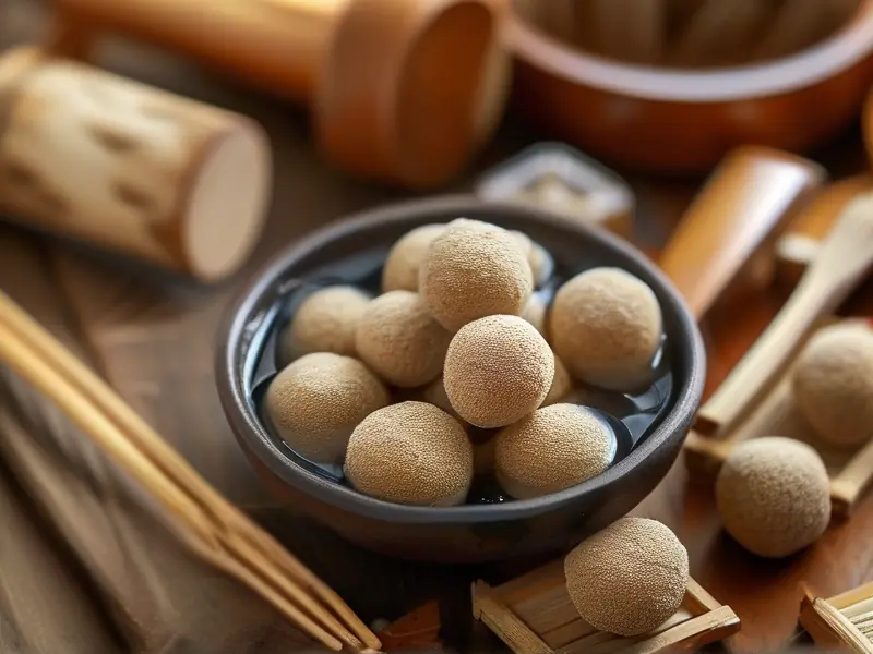 自制甜酒曲酵母成品展示