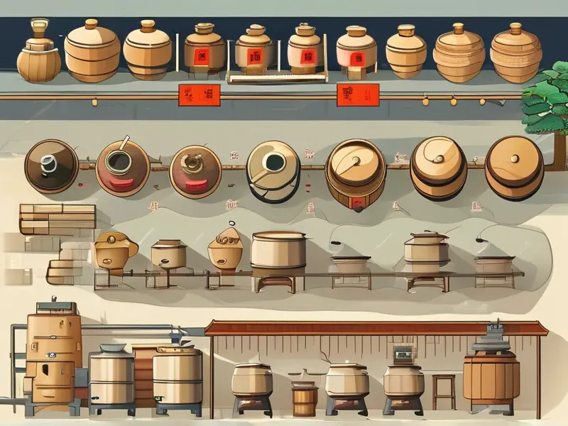 中国传统酿酒工艺流程图解