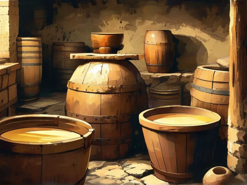 古代黄酒酿造工艺技术展示