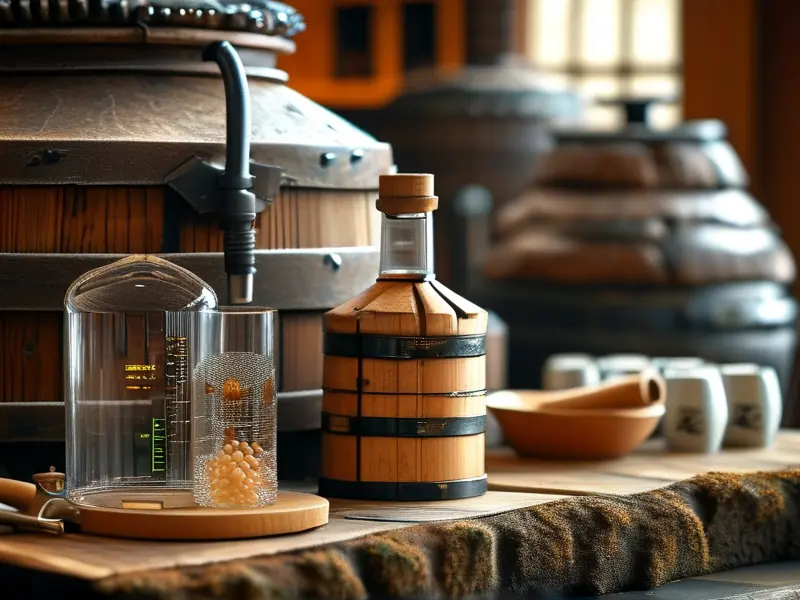 家庭自酿白酒过程及酒精度数测量方法图解