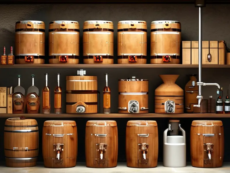 家庭自酿酱香型白酒的原料和设备展示