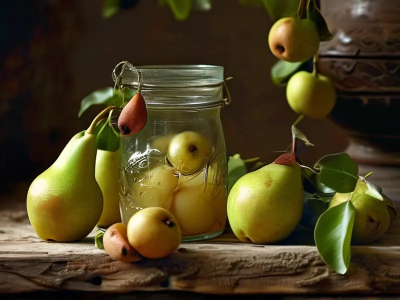 自制梨子酒制作过程展示