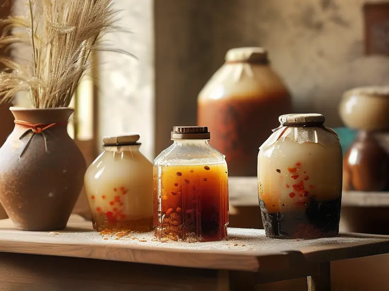 家庭自制甜白酒的步骤展示