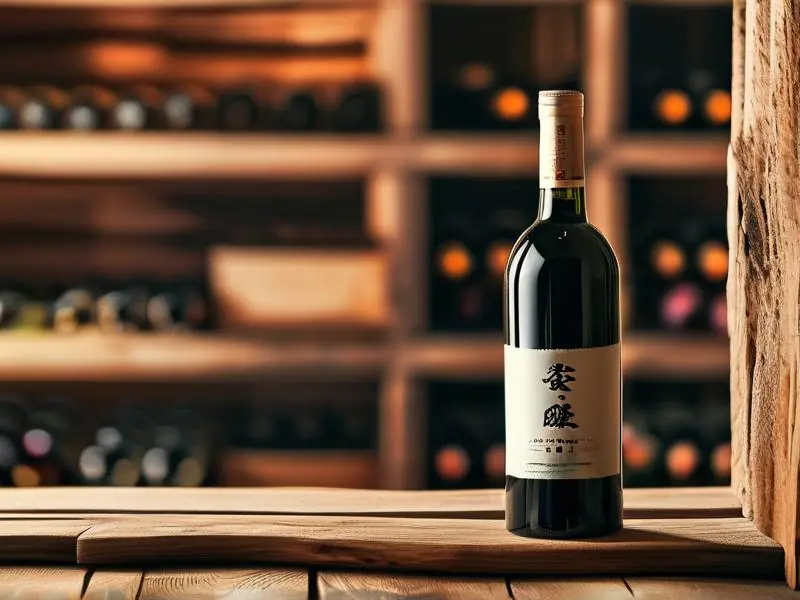自家酿的白酒储存展示