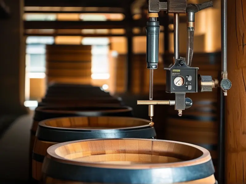 传统粮食酒酿造过程展示