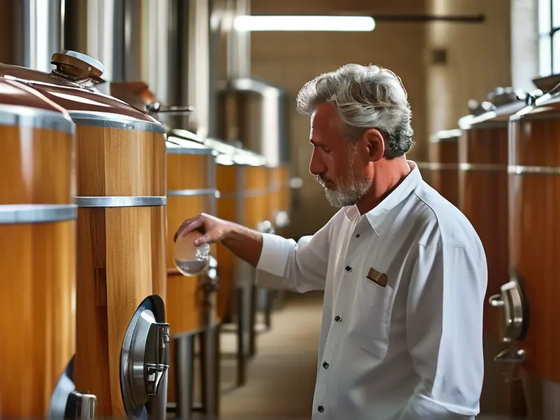 自酿白酒的发酵过程及设备展示