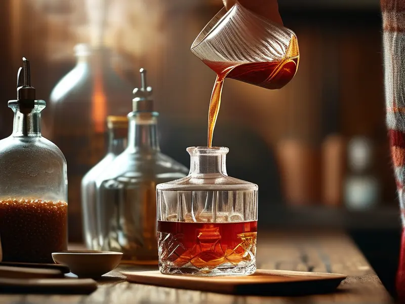 自酿白酒脱醇过程展示