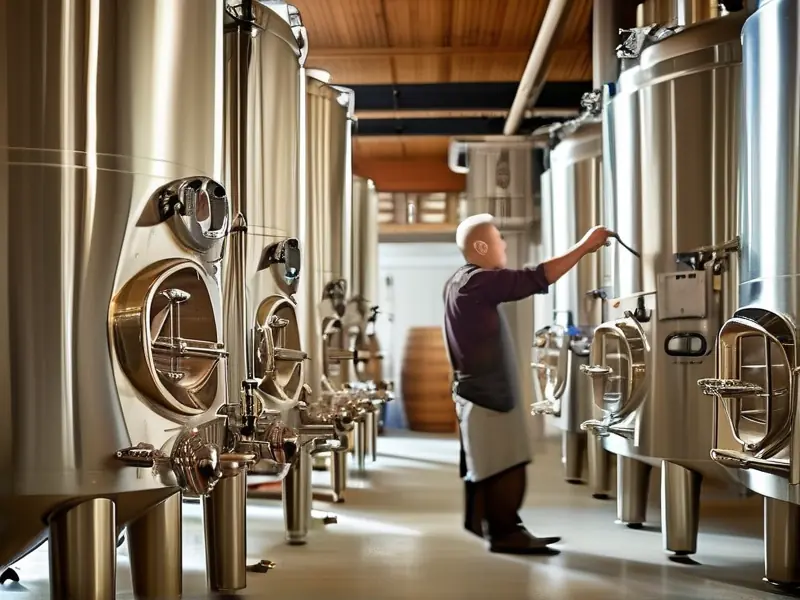 自酿白酒过滤过程展示