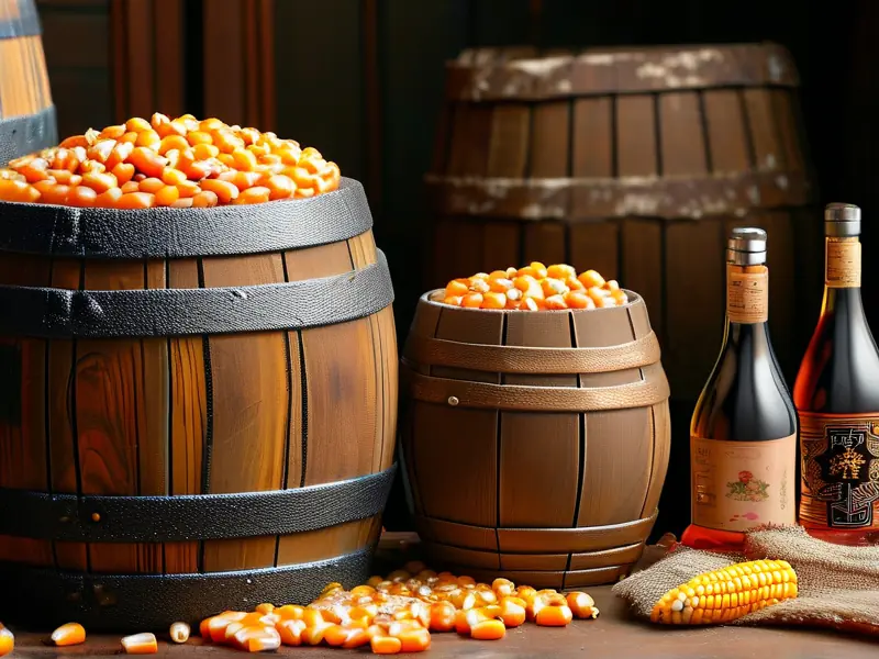 自酿玉米酒制作过程实拍图