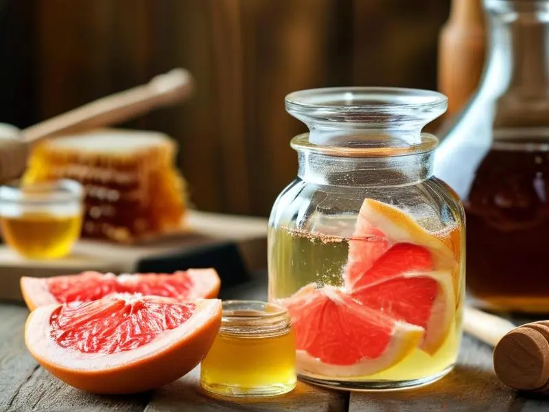 自制柚子酒原料准备过程实拍图