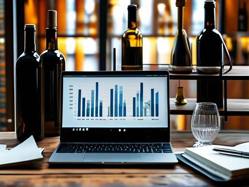 红酒代理资金预算分析场景图