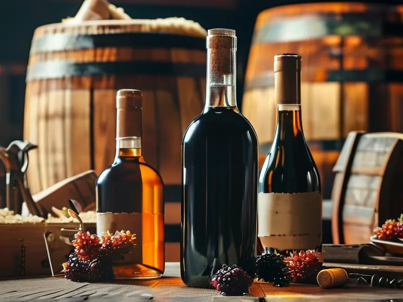 做酒发酸的酿酒场景