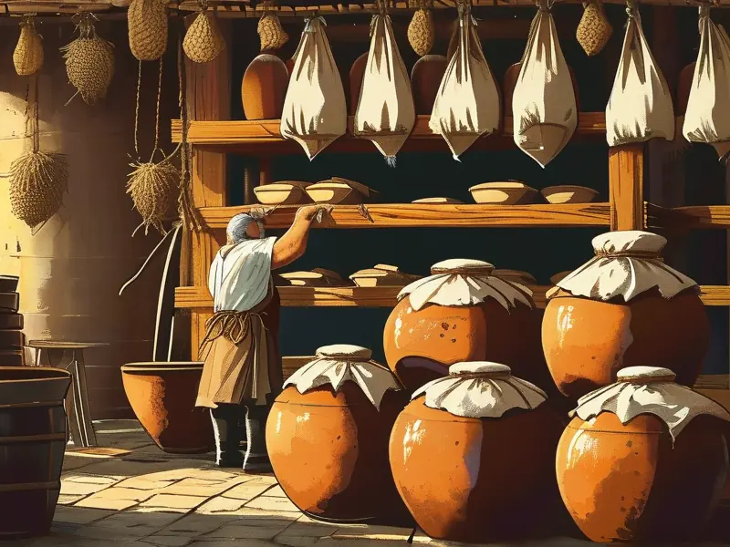 12987传统酿酒工艺实际操作过程展示