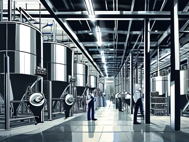 白葡萄酒酿造过程示意图展示压榨和发酵环节