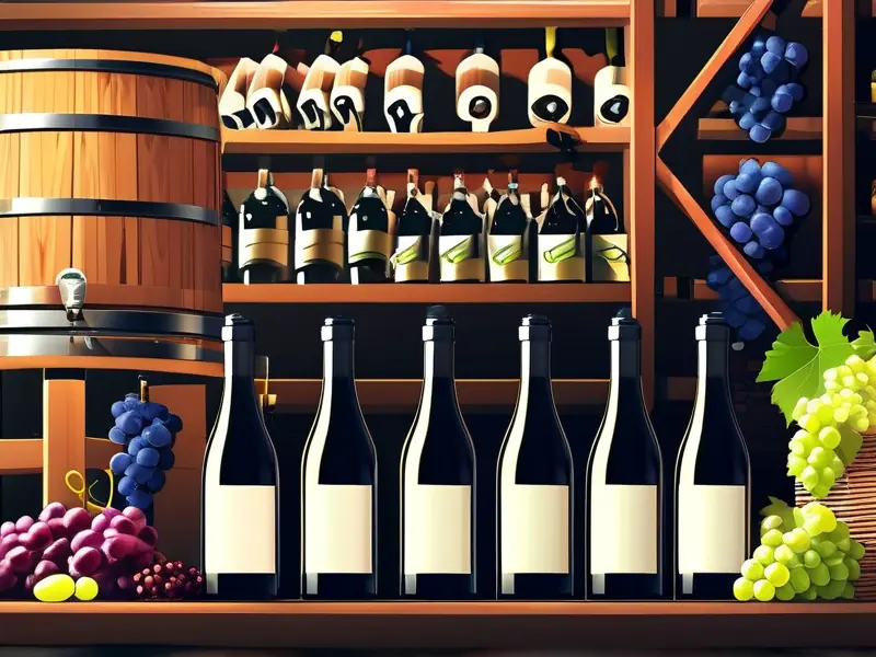 白葡萄酒酿造工艺流程示意图