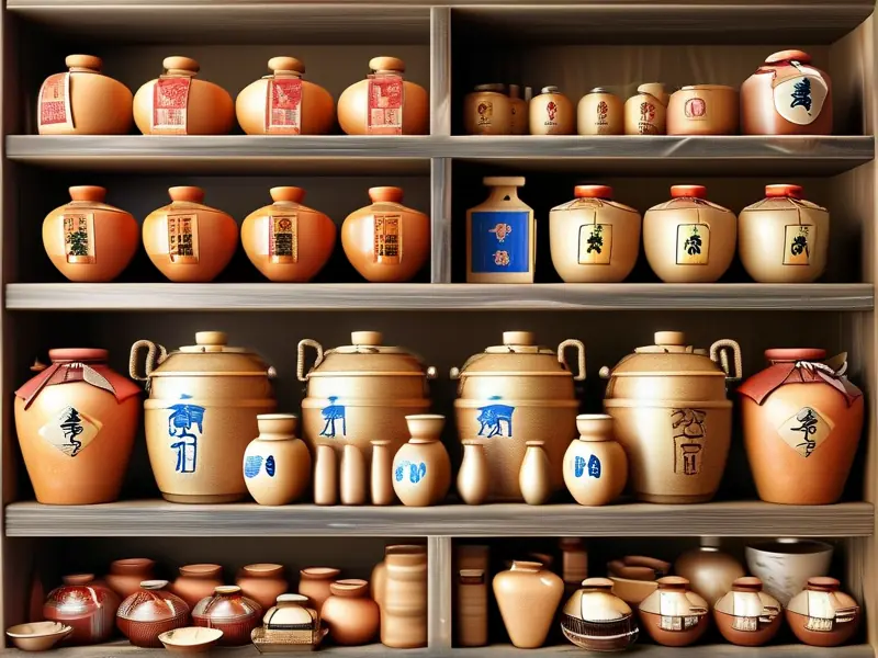 白酒制作工艺流程示意图
