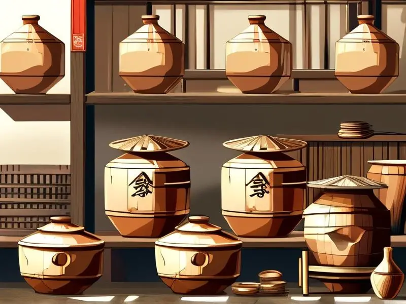 白酒传统酿造工艺流程示意图