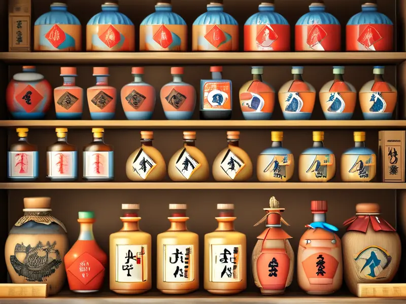 白酒酿造工艺流程示意图