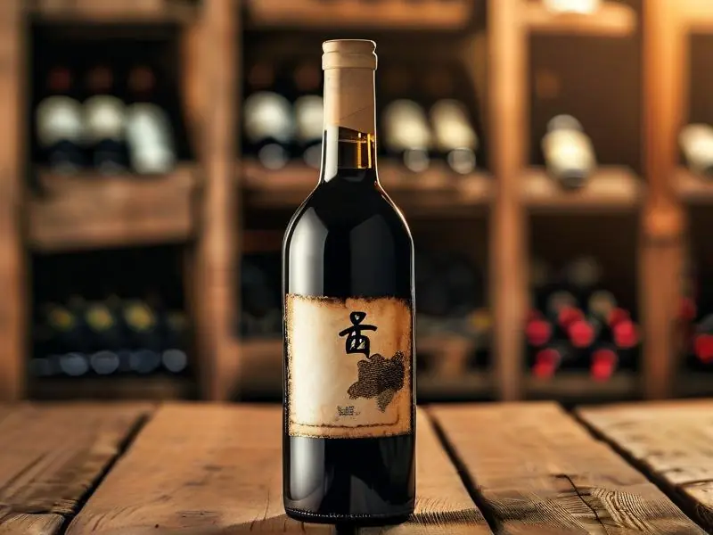 陈年白酒存放展示