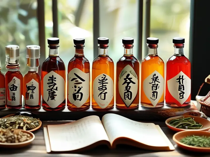 补肾酒配方大全及制作材料展示