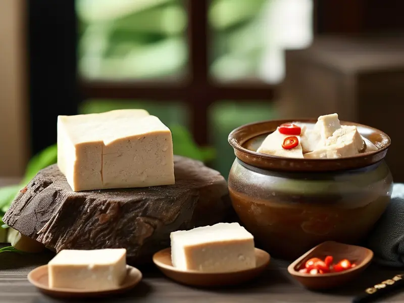家庭自制不用酒豆腐乳的制作过程