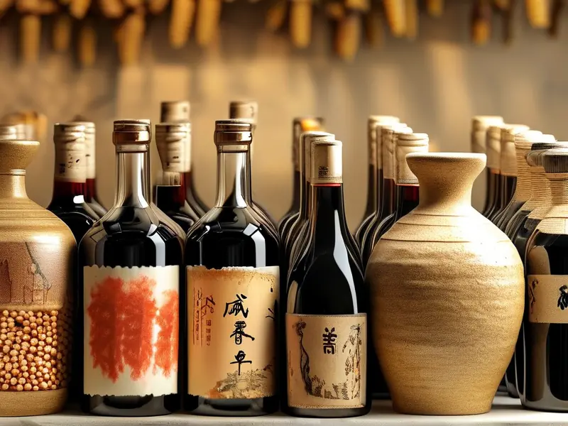 成荣酒纯粮酿造过程展示图