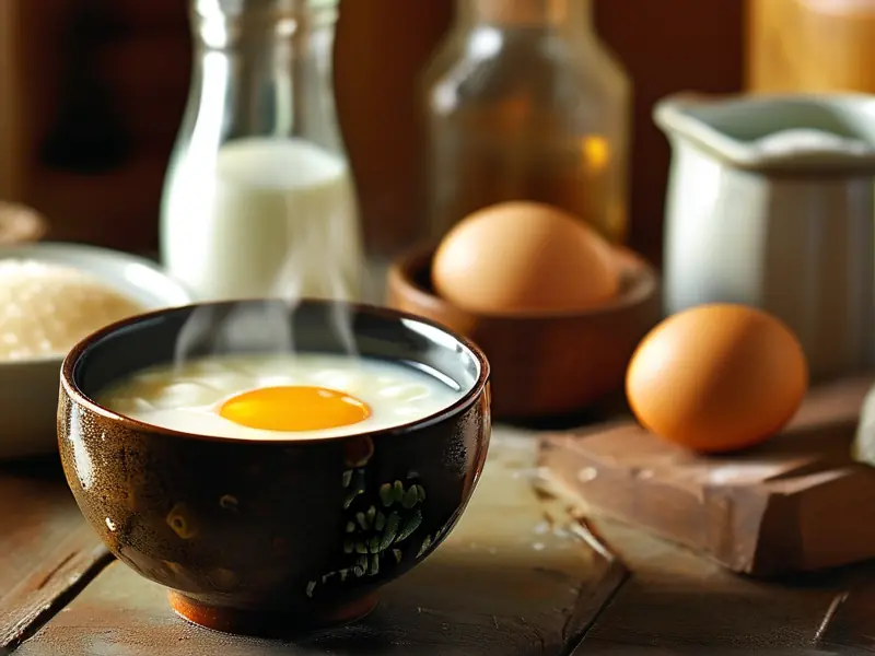 自制冲蛋酒成品展示