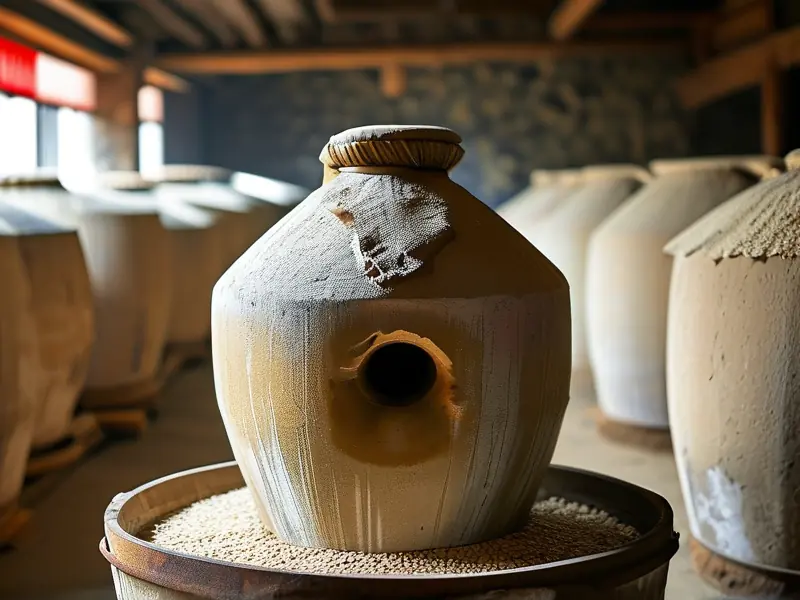 崇明老白酒传统酿造过程展示