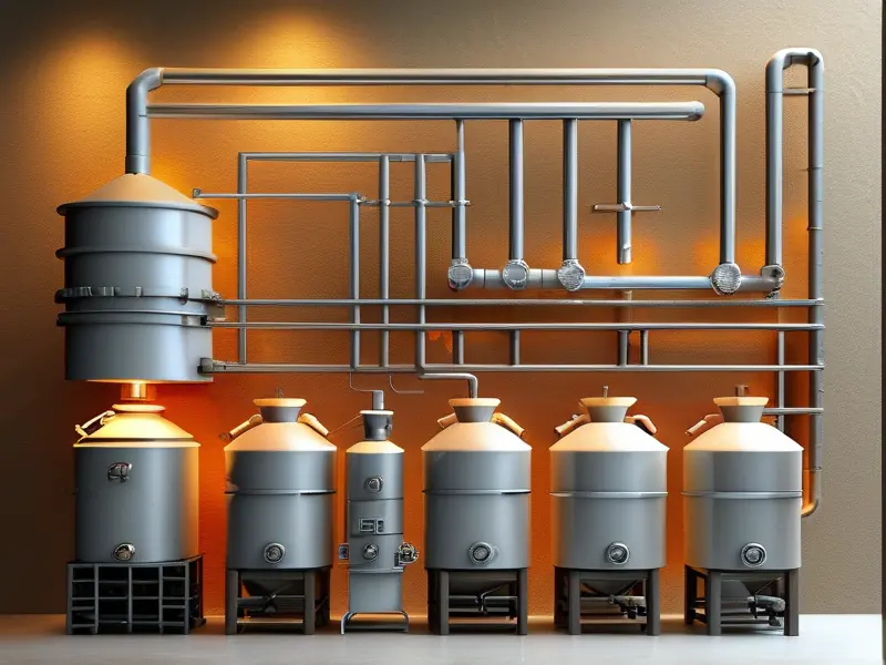 纯粮酿造酒传统工艺流程图解