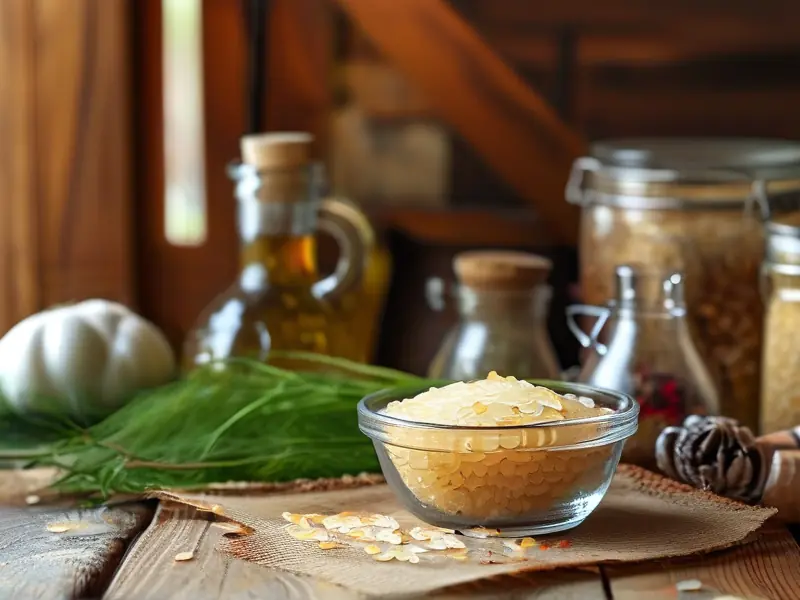 自制钓鱼酒米材料与成品展示