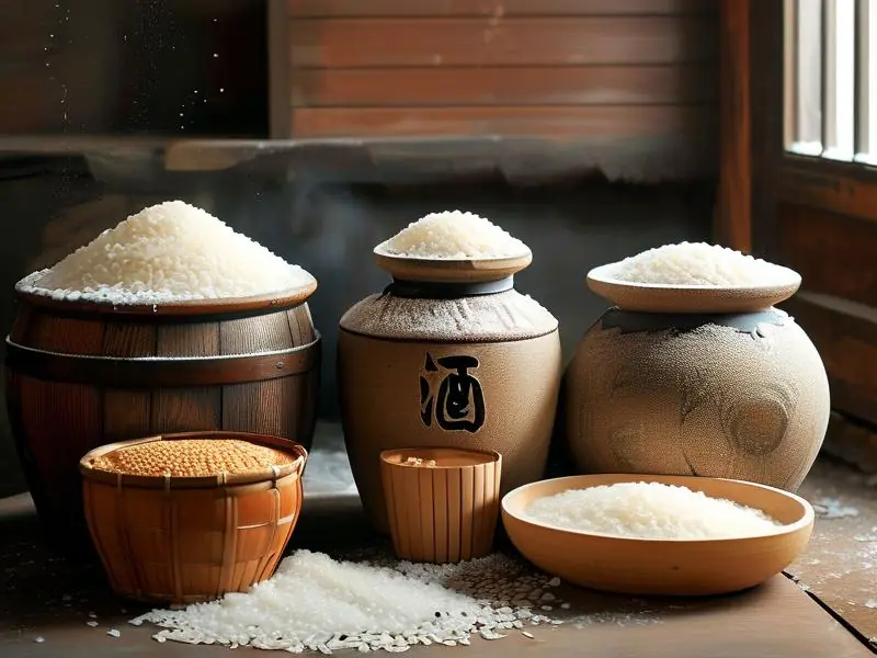 冬天酒米自制配方制作过程