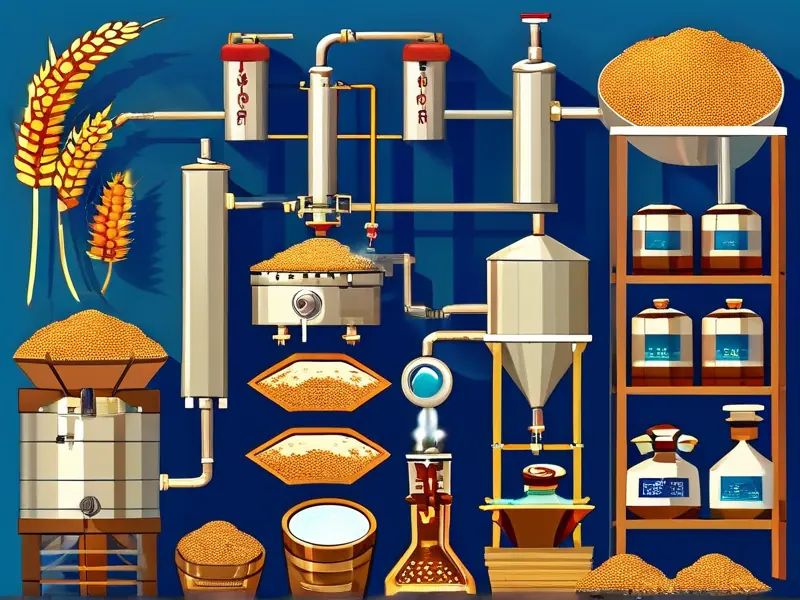 高粱酿酒方法和步骤示意图