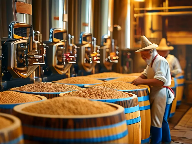 高粱酿酒过程及设备展示