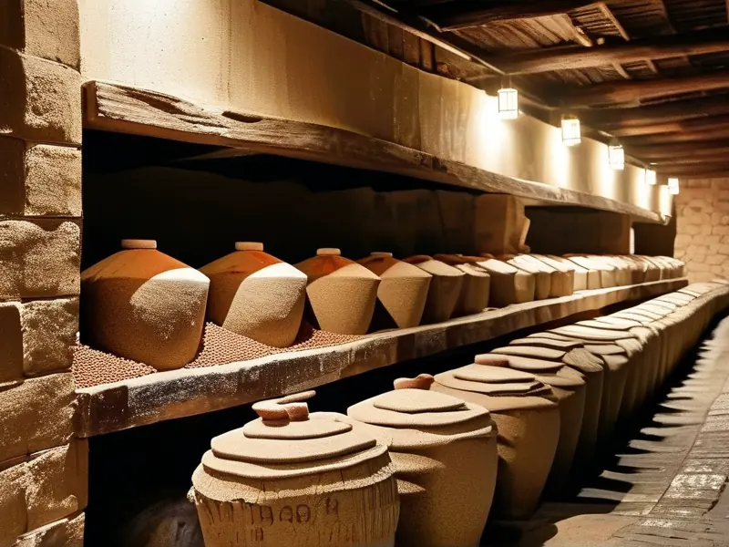 固态纯粮酒酿制过程展示