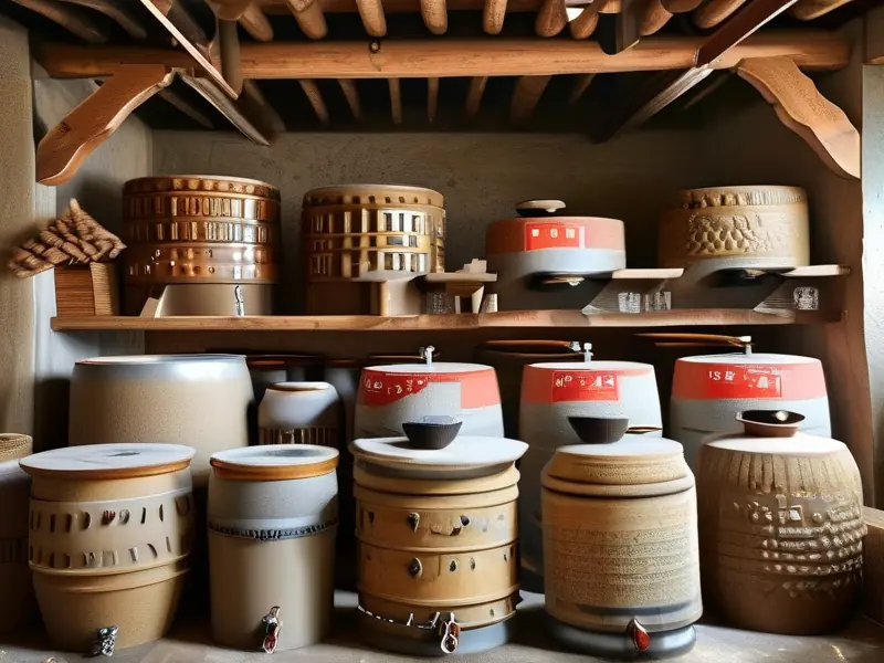 固态荞麦酒传统酿造工艺流程图解