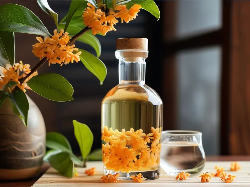 桂花泡酒制作步骤图解