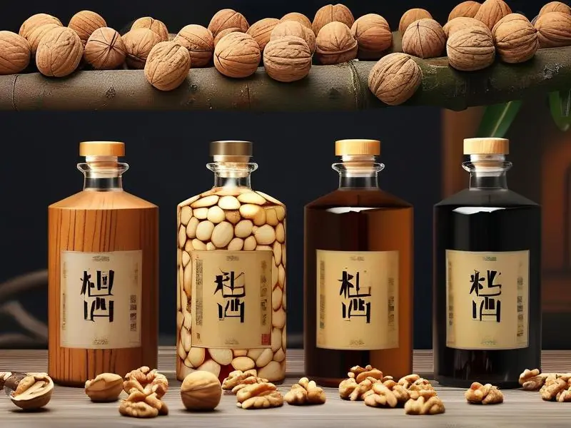 核桃泡酒制作步骤图解