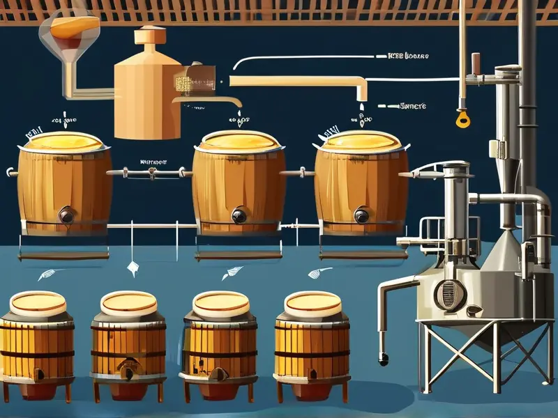 黄酒酿造步骤示意图