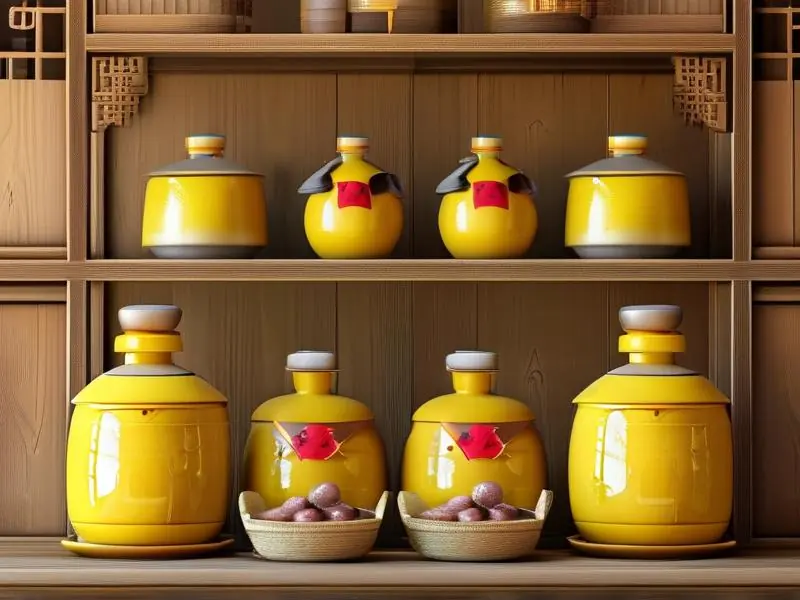 黄酒酿造工艺流程示意图