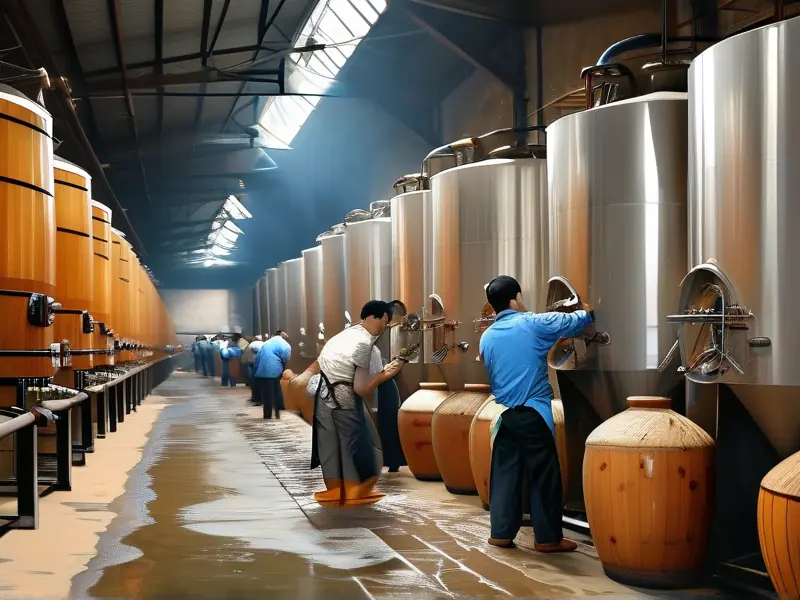 江苏洋河名酒酿造酒业有限公司酿酒车间