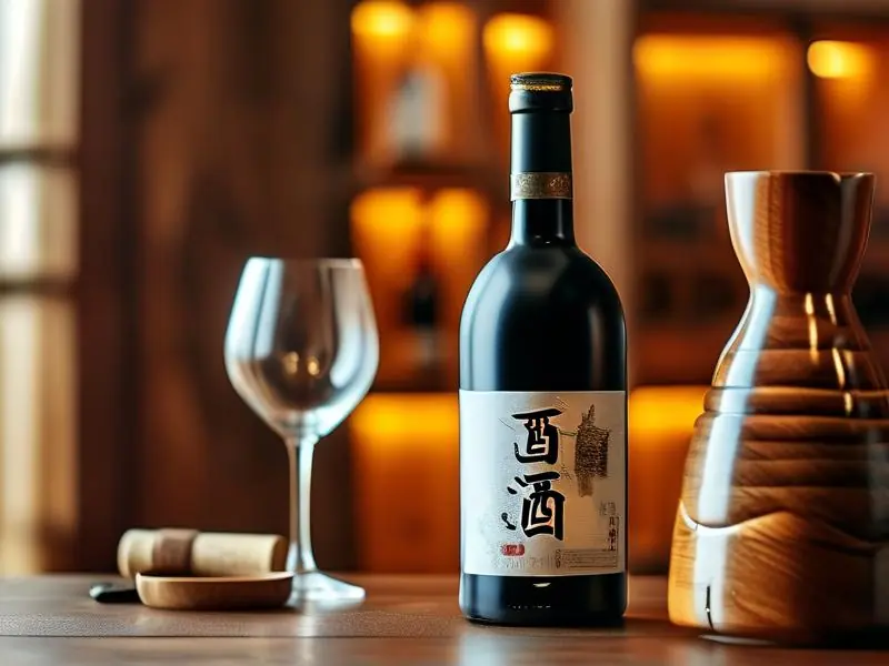酱香酒开瓶方法示意图