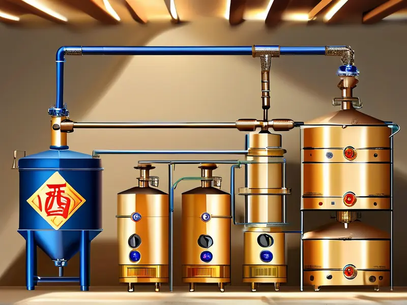 酱香型白酒酿造工艺流程示意图