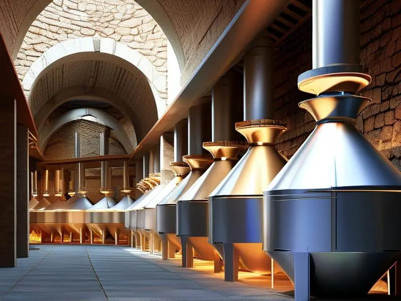 酱香型白酒不同酿造工艺对比示意图