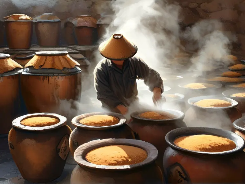 酱香型白酒传统酿造工艺现场实拍