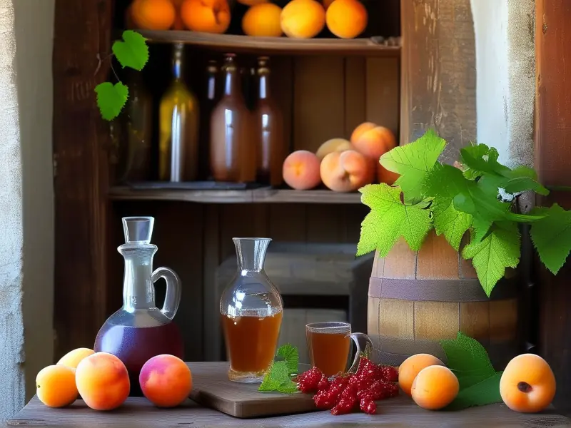 家庭自制果酒过程展示