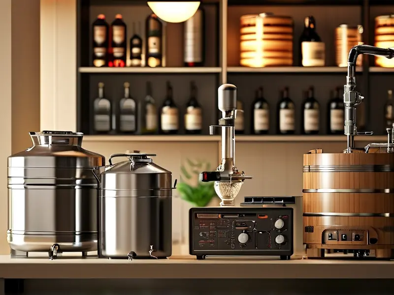 家庭酿酒设备展示